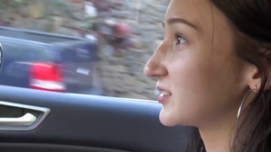 Teasing in public along with tight coed