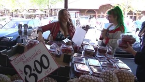 Fingering in public hot australian in HD