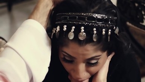 Big tits arab brunette Nadia Ali POV punishment creampie