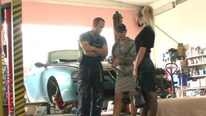 Upskirt orgasm beside Tina Gabriel & Cameron Gold