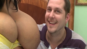 Kristina Milan lactating in the bed in HD