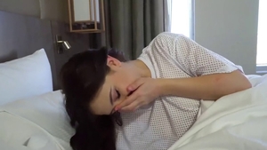 Petite stepsister has a thing for deepthroat in HD