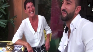 Short haired young french cougar