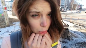 Beautiful very kinky russian stepsister taboo blowjob cum HD