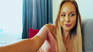 Masturbating live on cam