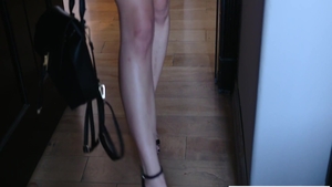 Latina babysitter Vanessa Sky fetish sucking cock