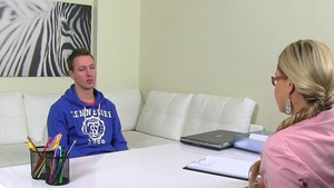 Nailed hard in office starring very hot mature