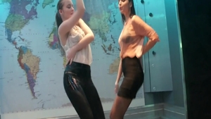 Skinny brunette softcore ass fucked