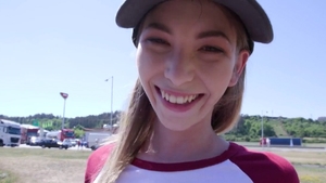 Athletic teen chick rough anal fucking gangbang HD