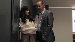 Japanese goes in for hard nailining wearing glasses in HD