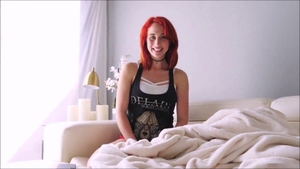 Solo teen masturbating