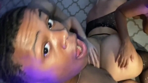 Busty latina lesbians pussy licking