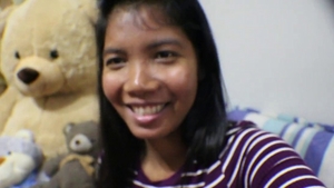 Pregnant & petite teen chick Heather Deep POV swallow