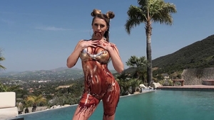 Pigtailed in tight stockings smashed by BBC