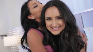 Star Eliza Ibarra in tandem with Vicki Chase nailed hard