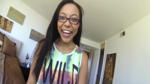 Hot teen Adrian Maya wishes nailed rough