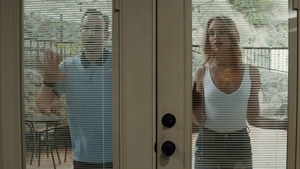 Inked MILF cumshot in a bar in HD