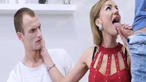 Horny teen has a taste for hard ramming