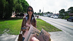 Pussy fuck on the street