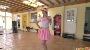 Very small tits & hot teen Carmen Callaway rough butt fucked