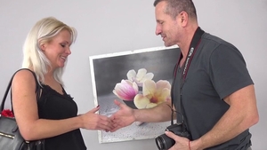 Busty Kathy Anderson supermodel pussy fucking video