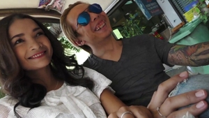 Raw thai deepthroat at the party