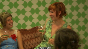 Group sex after interview alongside swinger