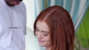 Rough ramming hard very hawt redhead
