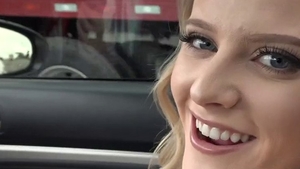 Gorgeous Paris White driver foot fetish sex tape