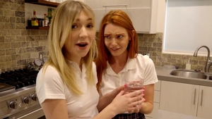 Wild student FFM in the school