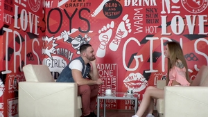 Long hair star rushes slamming hard in HD