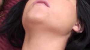 Teen chick feels up to hard ramming HD