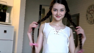 Plowing hard starring small tits russian brunette