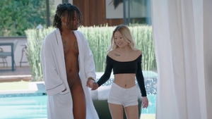 Very hot Lulu Chu throat fucking