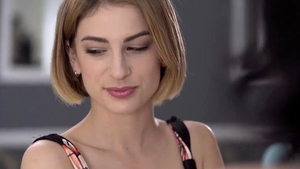 Adorable pornstar Kristen Scott FFM in HD