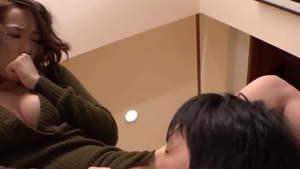 Hot asian babe hard pussy eating