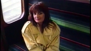 Oil rough nailing in the company of perfect brunette