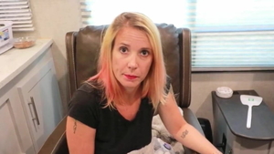 Rough nailing with big ass european blonde haired