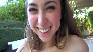 Skinny teen chick Lily Love loves sex