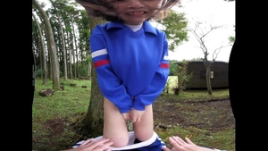 Japanese cumshot in school