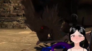 Evil hentai got her pussy pounded