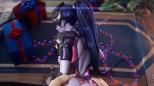 Very small tits babe got slammed hard 3d