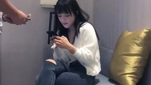 Chinese brunette agrees to BDSM HD
