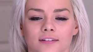 Hardcore hard ramming alongside petite teen Elsa Jean