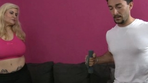 Hotwife Pussy fucked in office