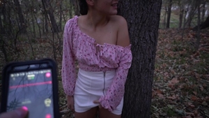 Young latina amateur caught deepthroat in HD