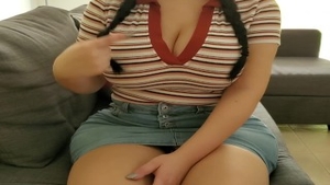 'Married Pervert Seduces Curvy teen Babysitter Into pounding Him'