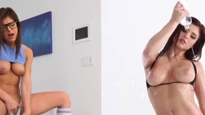 Big ass masturbating cumshot in HD