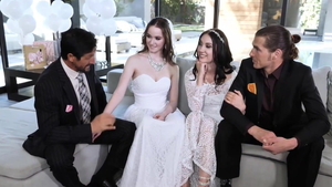 Hazel Moore sucking cock sex video