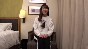 Japanese brunette ramming hard at casting HD